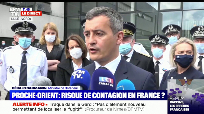 Gérald Darmanin: "Il ne peut pas y avoir de manifestations de haine, de manifestations antisémites en France"