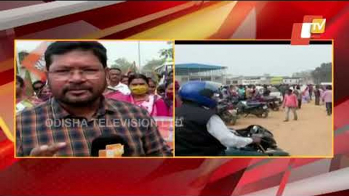 Delay In Paddy Procurement | BJP Stage Protest Outside Collectors & Sub-Collectors Office