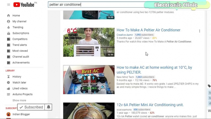 Diy Peltier Based Portable Air Conditioner | Solar Panel & 12V Battery Powered Air Conditioner