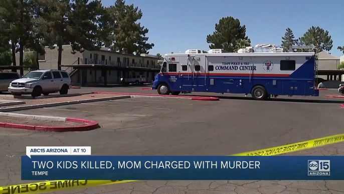 Mother facing murder charges after two children were found dead in Tempe apartment