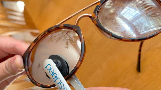 This lens-cleaning gadget is the perfect way to keep your glasses clean