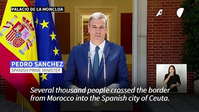 Spanish Prime Minister vows to 'restore order' in Ceuta