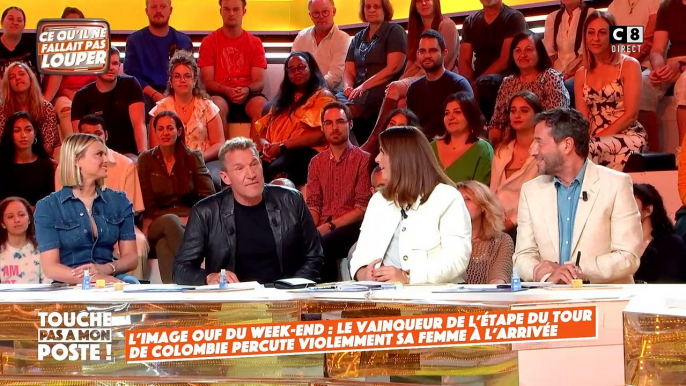 Cyril Hanouna recadre Benjamin Castaldi dans "Touche pas à mon poste".