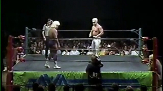 Ric Flair vs Sting World Title Match: NWA Worldwide Wrestling Feb 20th, 1988