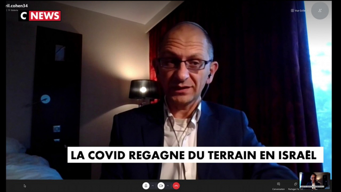 Coronavirus : « Nous avons vu une montée des cas ces trois derniers jours », explique le Pr Cyrille Cohen, directeur du laboratoire d'immunothérapie de l'université Bar-Ilan en Israël