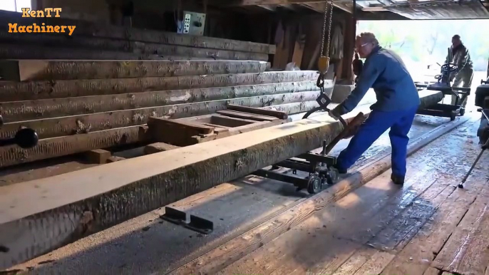 Incredible modern cutting big tree machies You must see - wood processing & sawmill equipment