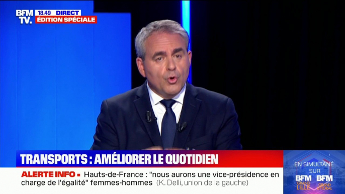 Xavier Bertrand: "Le permis de conduire sera pris en charge à 90% pour tous les jeunes en formation et en recherche d'emploi"