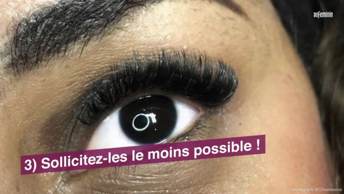 comment faire tenir mes extensions de cils longtemps