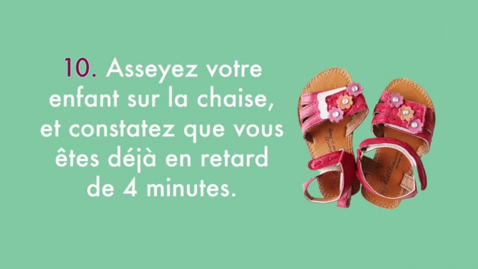 Comment mettre des chaussures à un enfant en 20 étapes !