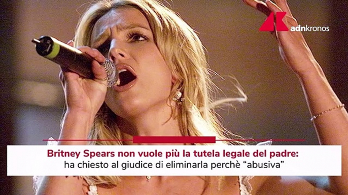 Britney Spears chiede lo stop alla tutela legale del padre