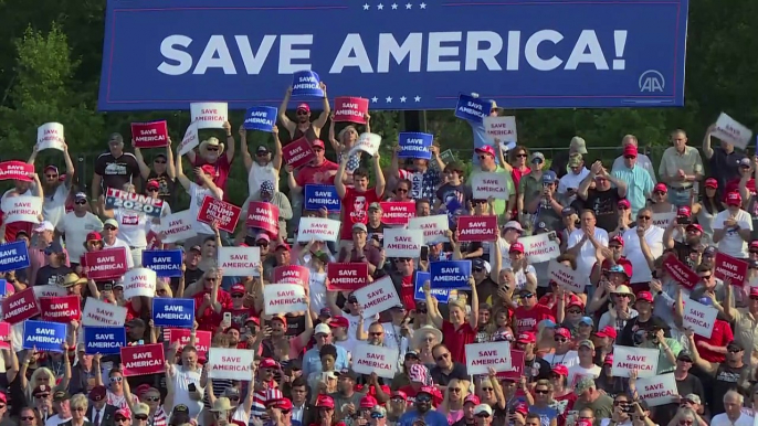 AMERİKA BİRLEŞİK DEVLETLERİ - Donald Trump Ohio'da miting düzenledi