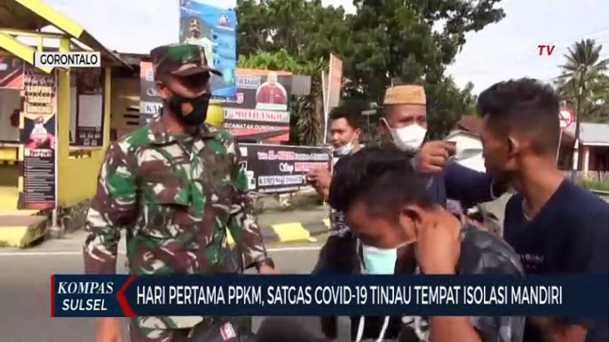 Hari Pertama PPKM, Satgas Covid Tinjau Tempat Isolasi Mandiri