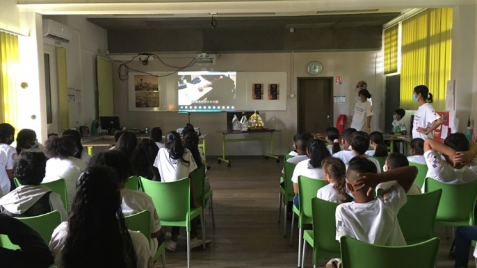 Des élèves de l'école Lacaussade et du collège Joseph-Bédier primés lors d'un congrès scientifique