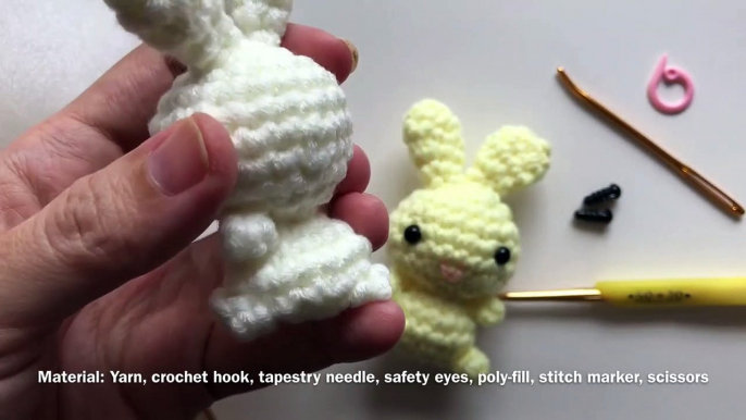 Crochet Cute Bunny Rabbit Amigurumi