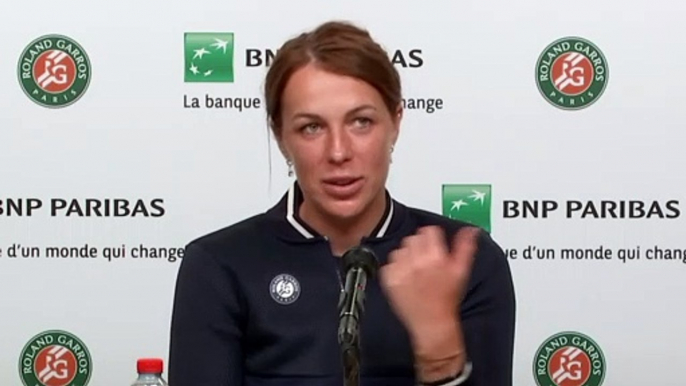 Roland-Garros 2021 - Anastasia Pavlyuchenkova : "I was thinking, I hate clay so much. What I'm even doing here in Paris? I was saying this to myself"