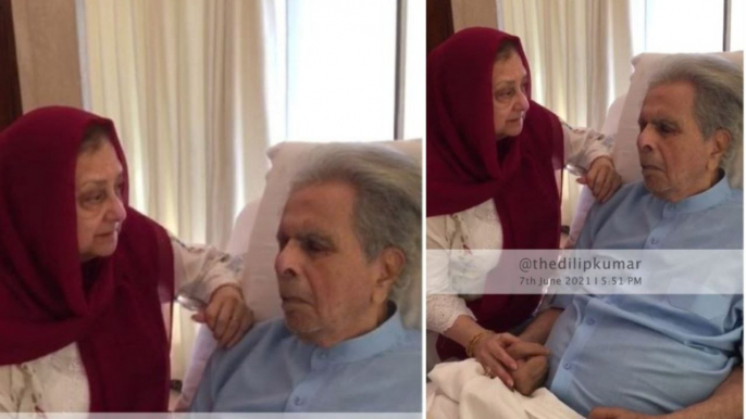 Dilip Kumar की नई photo के जरिए पत्नी Saira Bano ने बताया उनकी सेहत का हाल |  FilmiBeat