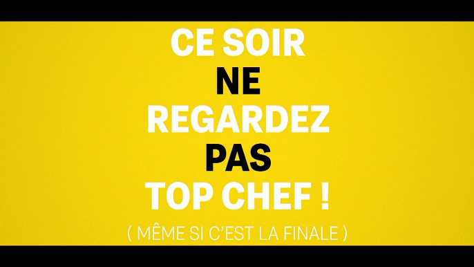 Fait rare à la télévision, M6 appelle les téléspectateurs à ne pas regarder la finale de "Top Chef" en direct, et à aller plutôt dans les restaurants pour soutenir leur réouverture ! -