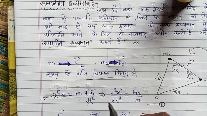 concept of reduced mass for two particles// reduced mass for hydrogen atom and positron