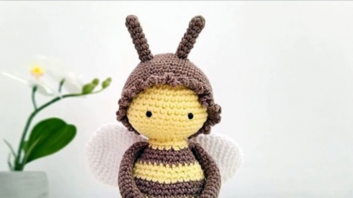 Crochet Bee Free Amigurumi Pattern