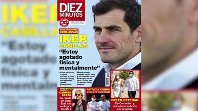 Iker Casillas estalla y niega sus supuestas declaraciones a una revista