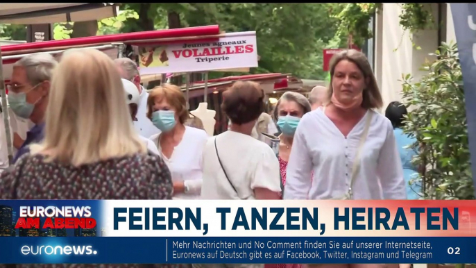 Kommt jetzt der coole Sommer - fast ohne Masken? Euronews am Abend 17.06.