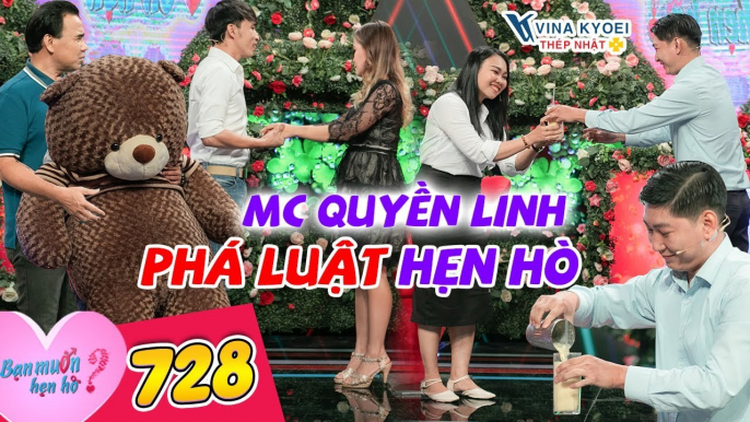 Bạn Muốn Hẹn Hò 728 I Cô gái có khuôn mặt BUỒN NHẤT BMHH, bạn trai CUỐNG QUÝT VÁC QUÀ KHỦNG lên tặng