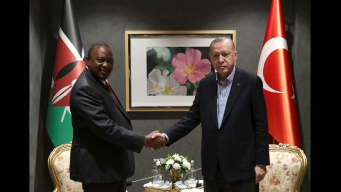 Cumhurbaşkanı Erdoğan, Haiti Cumhurbaşkanı Moise ile görüştü