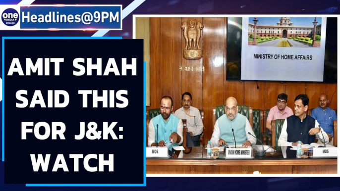 Amit Shah chairs high-level meet in Delhi to review development projects in J&K | Oneindia News