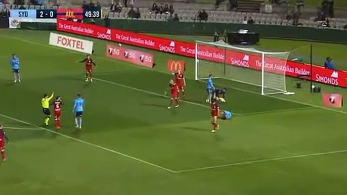 Penalty Kick - 53' Le Fondre A. (Penalty missed), Sydney FC