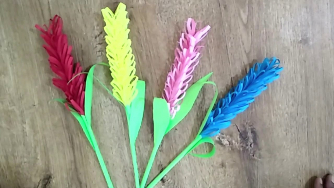 How to make beautiful paper flower l Very easy step DIY Crafts......