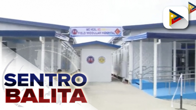 Panibagong COVID-19 modular hospital, binuksan sa Las Piñas City; pagtatayo ng modular hospitals ng DPWH bilang paghahanda kung sakaling magkaroon muli ng COVID-19 surge