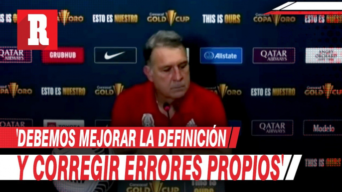 Tata Martino: 'Debemos mejorar la definición y corregir errores propios'