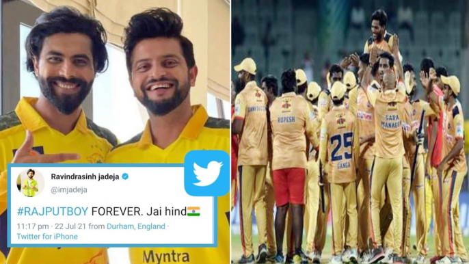 Suresh Raina, Ravindra Jadeja elevates their community..Leads to a new controversy