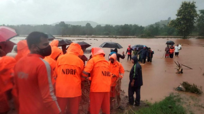 Nonstop: Heavy rain caused landslide in Maharashtra, 36 died