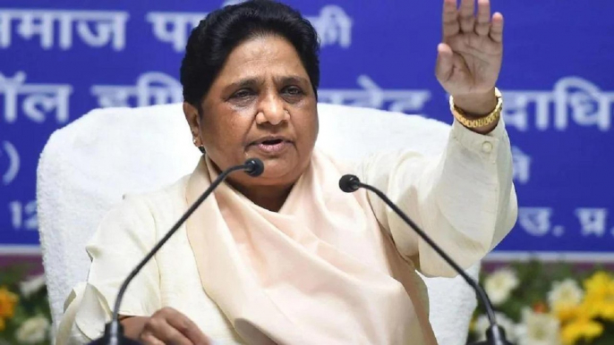 BJP following the path of SP said BSP chief Mayawati