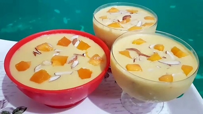 Bawarchi Style Mango Kheer / Mango Dessert Recipe I Aam ki Kheer I Mango Kheer I Sweet Recipe by Safina Kitchen