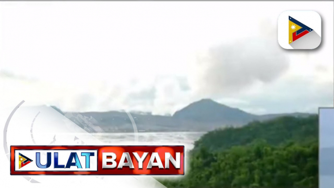 Pagbabantay ng mga otoridad sa mga barangay na sakop ng 7-km danger zone sa Batangas, lalong hinigpitan; COVID-19 vaccination sa isang evacuation sa Agoncillo, Batangas, isasagawa