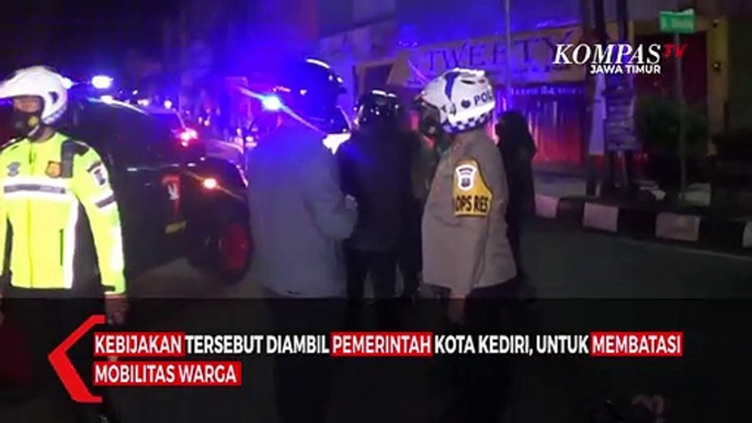 Batasi Aktivitas Warga, Pemkot Kediri Matikan Lampu Jalan