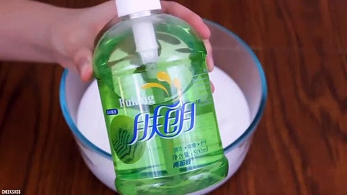 How To Make Super Crunchy Bubbly Slime Without Borax! Diy Satisfying Jumbo Bubbly Slime!