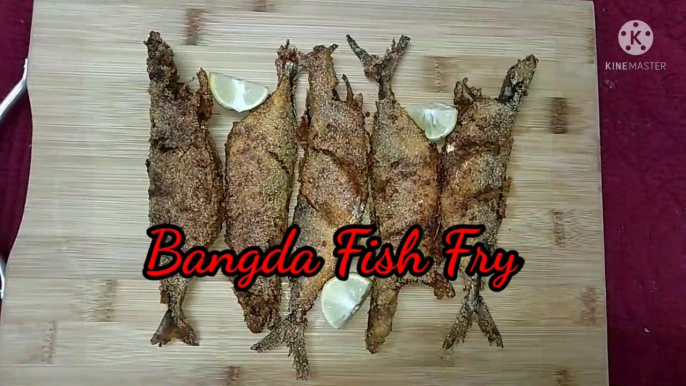 Bangda Fish Fry | Fish Fry Recipe | Maharashtrian Recipe | How to make Crispy Mackerel Fish Fry | Maharashtrian style Bangda Fish fey | Bangda fry | Crispy fish fry |