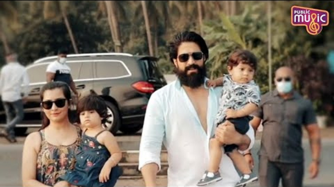 Yatharv Yash 1st Year Birthday Celebration Video | Rocking Star Yash | Radhika Pandit