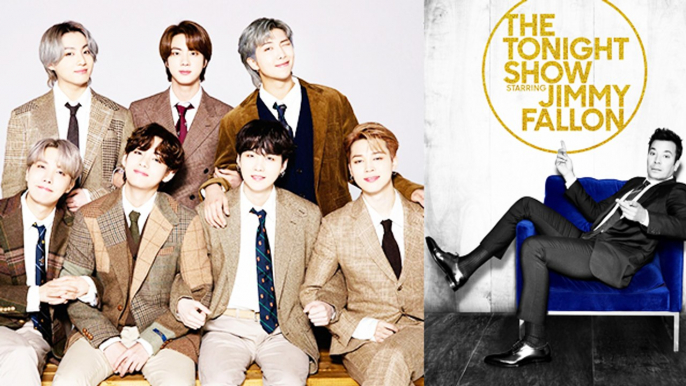 BTS To Take Over The Next Week's Episodes Of The Tonight Show Starring Jimmy Fallon