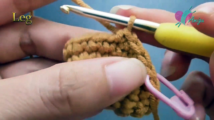 Crochet Bee Amigurumi Keychain