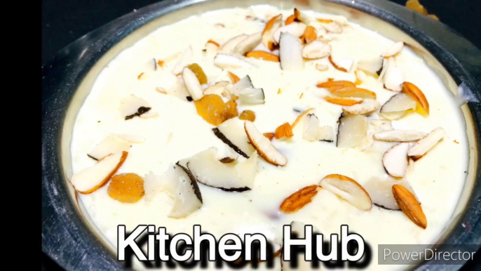 चावल की खीर _ Chawal Ki Kheer Recipe in Hindi _ Rice Kheer Recipe _ Kitchen Hub