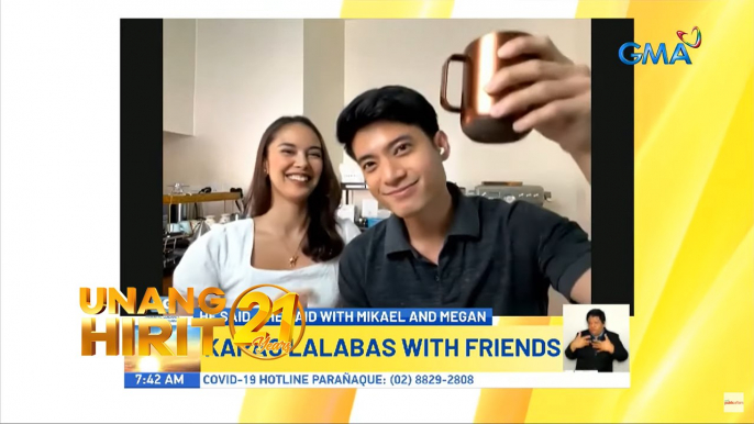 Unang Hirit: Waking up with Megan Young and Mikael Daez!