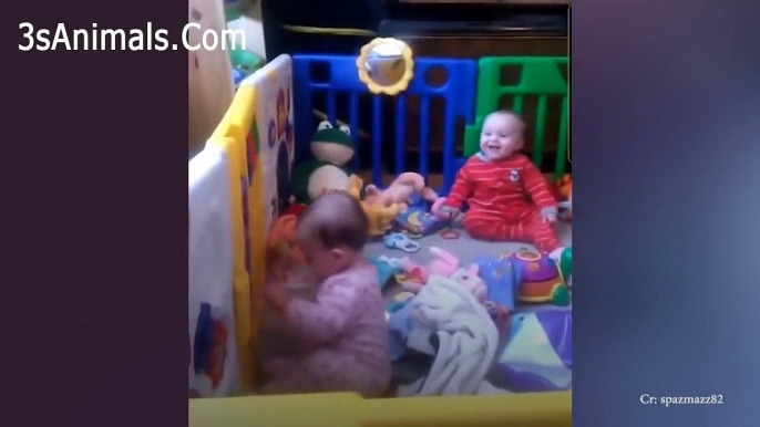 The Funniest And Cutest Video You'Ll See Today! - Twin Babies Adorable Moments #2