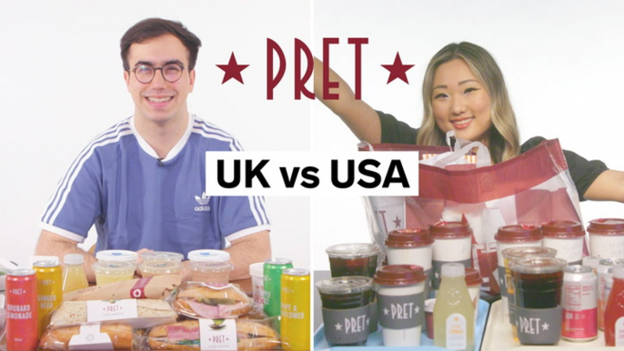 Every difference between UK and US Pret A Manger including portion sizes, calories, and exclusive items