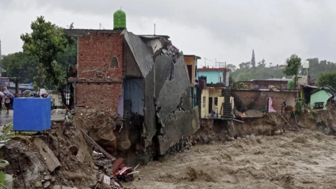 Flash flood caused havoc in Himachal Pradesh's Dharamshala