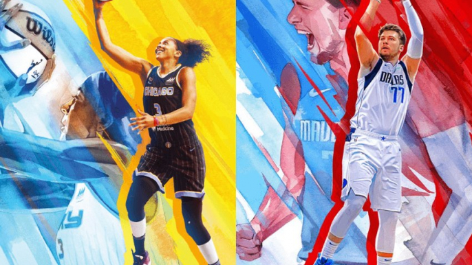 EA Announces Candace Parker and Luka Dončić as 'NBA 2K22' Cover Stars