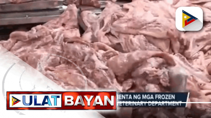 Hindi maayos na pagbebenta ng mga frozen pork, ikinaalarma ng QC Veterinary Department; Nasa 20 frozen meat vendors, inisyuhan ng ticket dahil sa paglabag sa food safety; Frozen meat vendors, ire-require ng Dep’t of Agriculture na bumili ng chiller